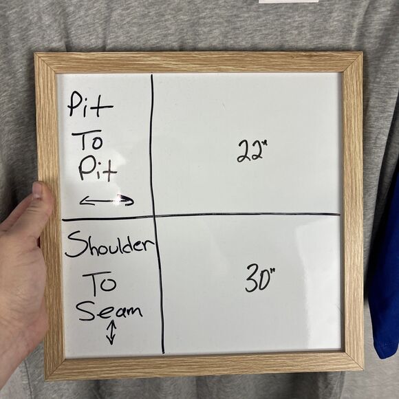 Nike Raglan T-shirt Gray Blue Dri-FIT 3/4 Sleeve Training CJ1617-064 Large NWT - Picture 7 of 7